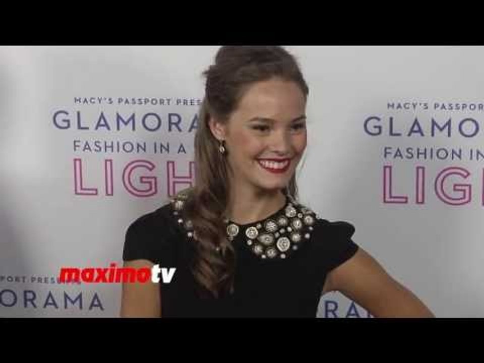 Bailey Noble Macy's Glamorama 2013 "Fashion In A New Light" Red Carpet - True Blood