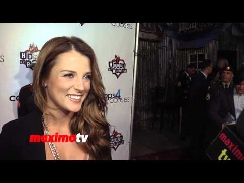 Katrina Norman on Hit the Floor 2nd Season - 2nd Annual Heroes Helping Heroes Benefit Concert