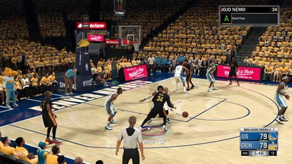 NBA 2K17 western conference Finals Game 4