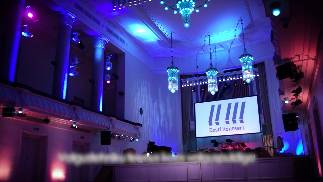 Estonia kontserdisaali valguspark /Lighting equipment of Estonia Concert Hall, Tallinn