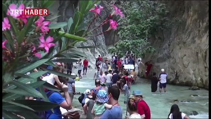Doğa harikası ''Saklıkent Kanyonu''