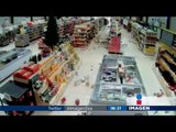 Cámara de seguridad capta sismo en Chile
