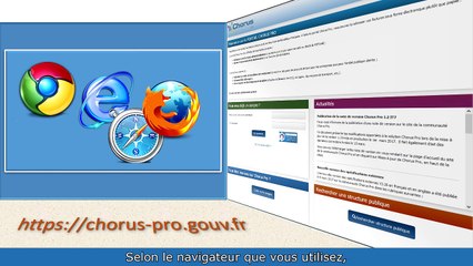 Vos premiers pas sur l'application Chorus Pro