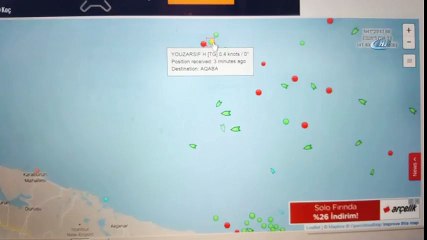 Karadeniz'de Gemi Kazası