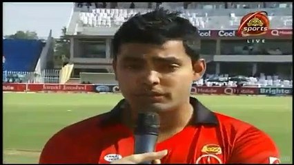 Umar Akmal and Junaid Khan Fight in Pakistan Cup 2017