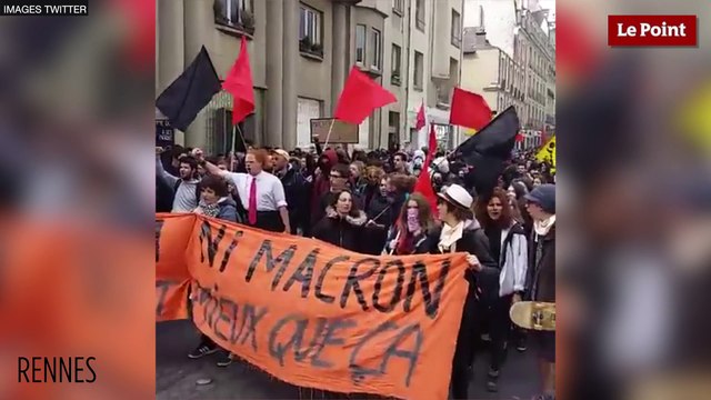 Rassemblement ni Le Pen ni Macron à Rennes