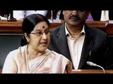 Sushma Swaraj says 'war is not an option' with Pakistan
