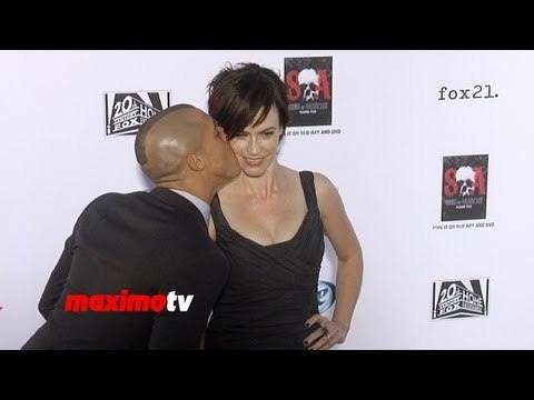 Maggie Siff Sons of Anarchy Season 6 Premiere Arrivals