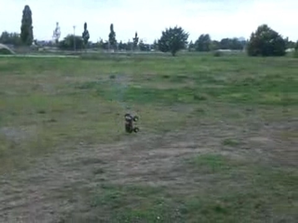 Wista Gelände am 30.09.07 Rampen-Action