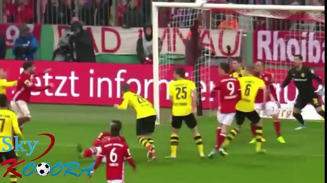 أهداف المباراة بايرن ميونيخ و بوروسيا دورتموند 2 - 3