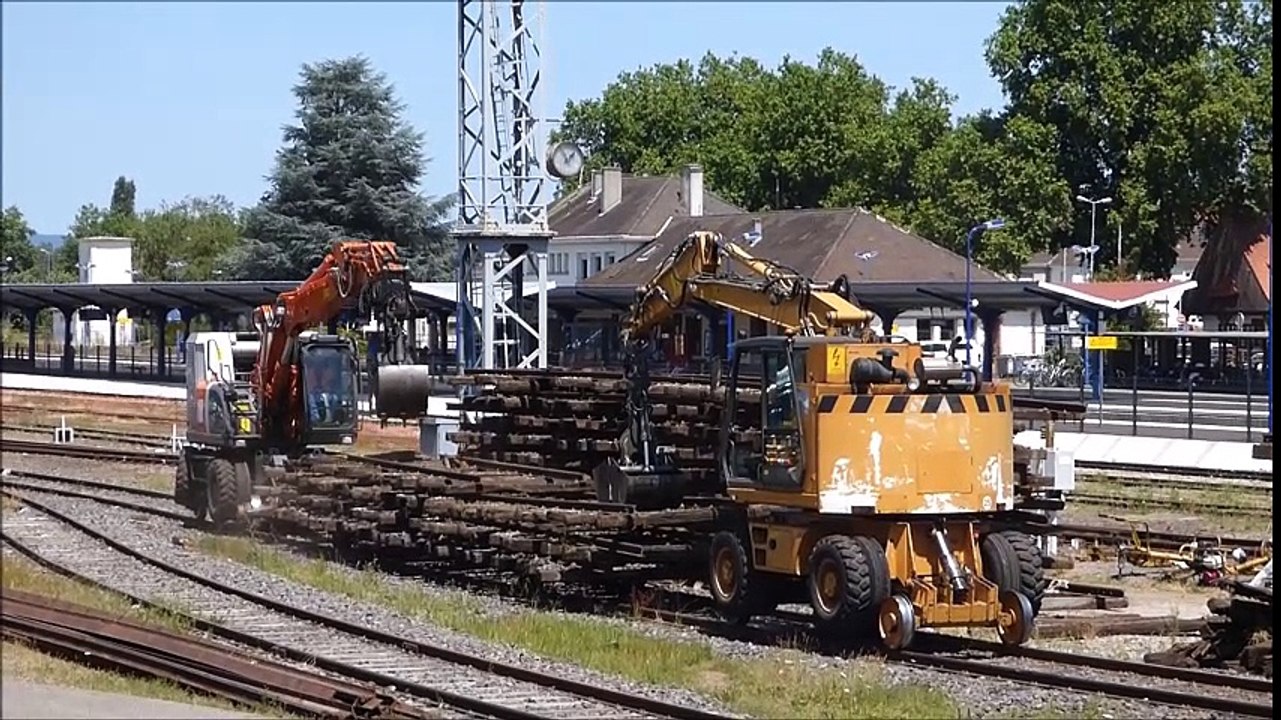 Depose de voies à Haguenau