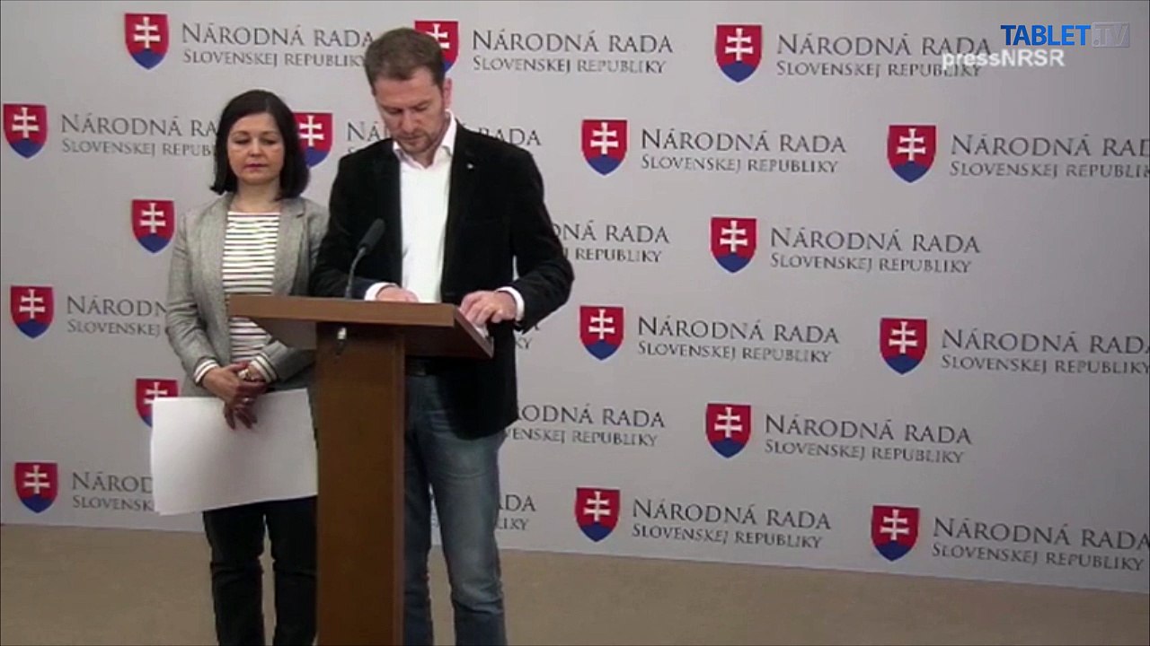 ZÁZNAM: TK poslancov NR SR za hnutie OĽaNO-NOVA