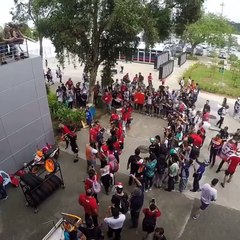 MM93 signing autographs after warm up lap (Sepang 2016)