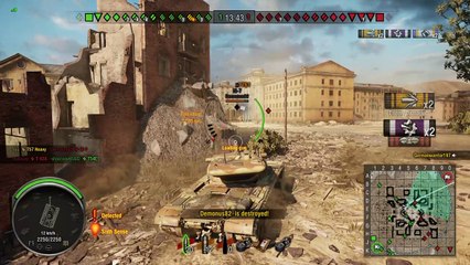 World of Tanks PS4 T57 Heavy 7.9k DMG!!!!