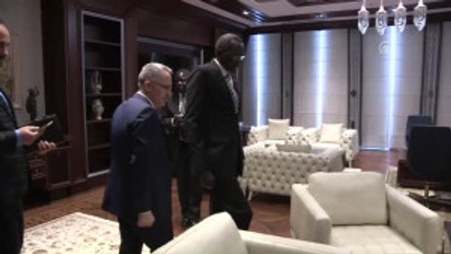 Maliye Bakanı Ağbal, Güney Sudanlı Mevkidaşıyla Görüştü