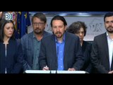 Podemos plantea una moción de censura contra Rajoy