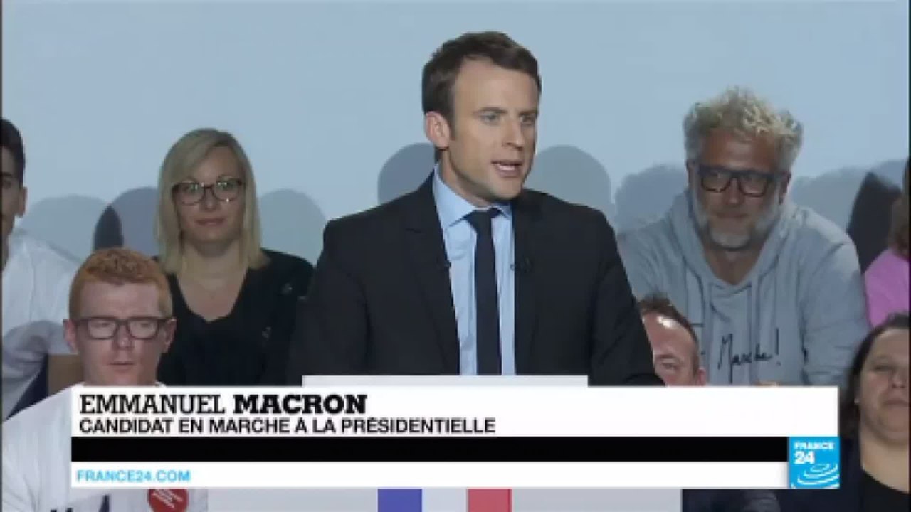Présidentielle - Emmanuel Macron : "Marine Le Pen se prétend du peuple, mais elle est une héritière"