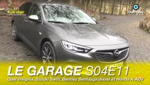 Opel Insignia, Suzuki Swift, Bentley Bentayga diesel et Honda X-ADV