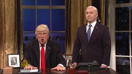 Comedy being used to criticise President Trump's policies