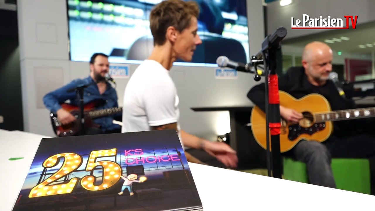 K's Choice chante « Not an addict » en live au Parisien