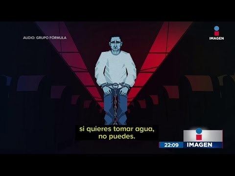 Huía de México por amenazas de muerte, y ahora está detenido en Estados Unidos