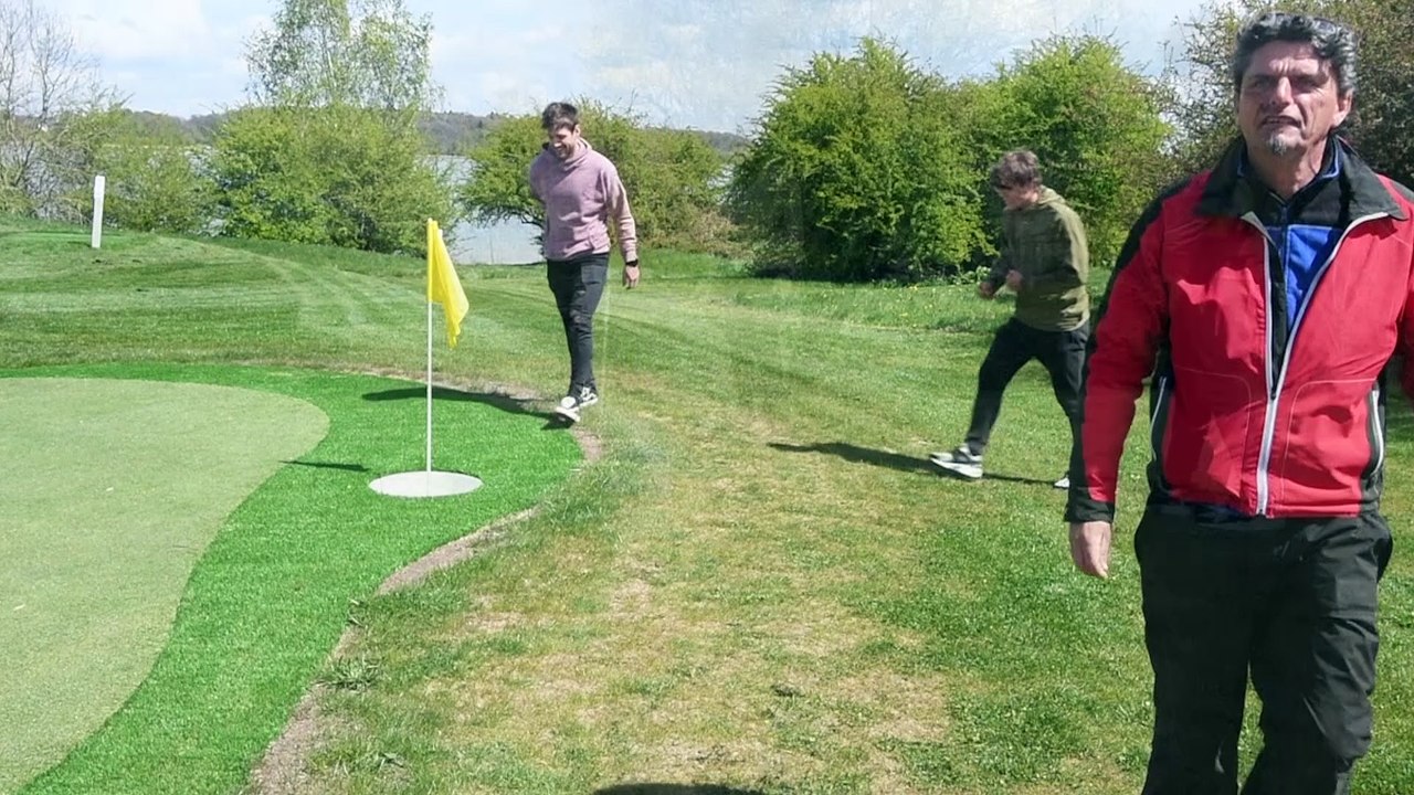 Découverte du Footgolf avec Valentin Lamort et Thbault Monmart