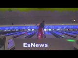 Boxing Superstar Adrien Broner Is Great At Bowling! EsNews Boxing