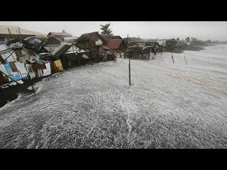 Download Video: Typhoon Melor hits Central Philippines, thousands evacuated