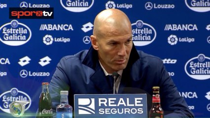 Zidane takımından memnun