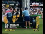 WASIM AKRAM vs GLENN McGRATH  1995 lethal spell of bowling from the swing king