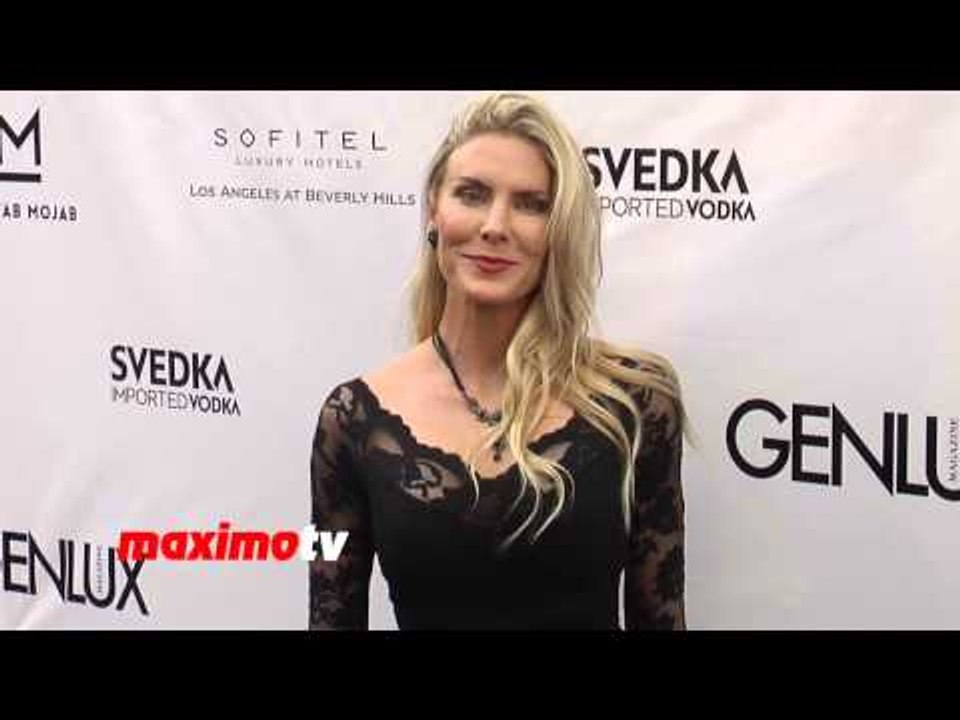 Kelly Greyson Genlux Magazine Release Party with Cover Girl "Erika Christensen"