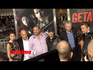 "Getaway" Premiere Selena Gomez, Ethan Hawke, Jon Voight, Rebecca Budig, Francia Raisa