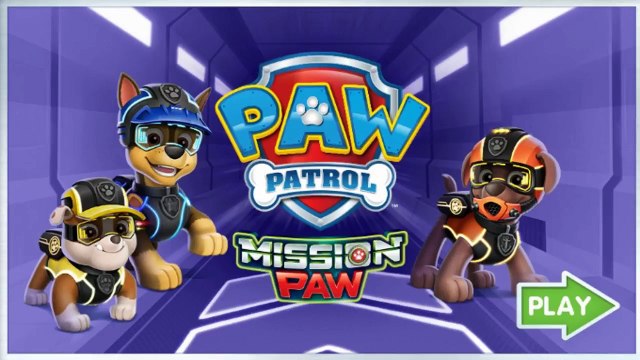 PAW Patrol - Mission PAW - Nickelodeon Jr Fun Kids Game - Paw Patrol Animation Pups Save For Kids