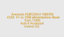 AUDI  A1 cc 1598 alimentazione diesel