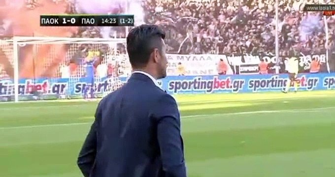 Dimitrios Pelkas Goal HD - PAOK 1-0 Panathinaikos 27.04.2017 HD