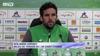 Benjamin Corgnet : ‘’On a tous envie que Saint-Etienne finisse le plus haut possible’’