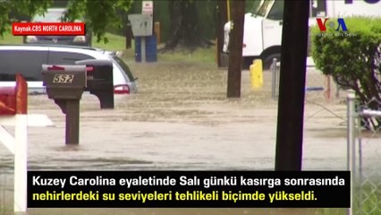 Kuzey Carolina Eyaletini Kasırga Vurdu