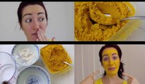 HOW TO FADE ACNE SCARRING With TURMERIC! Home Remedy For Acne & Oily Skin