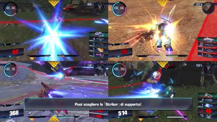 Gundam Versus - Trailer d'annuncio Occidente - ITA