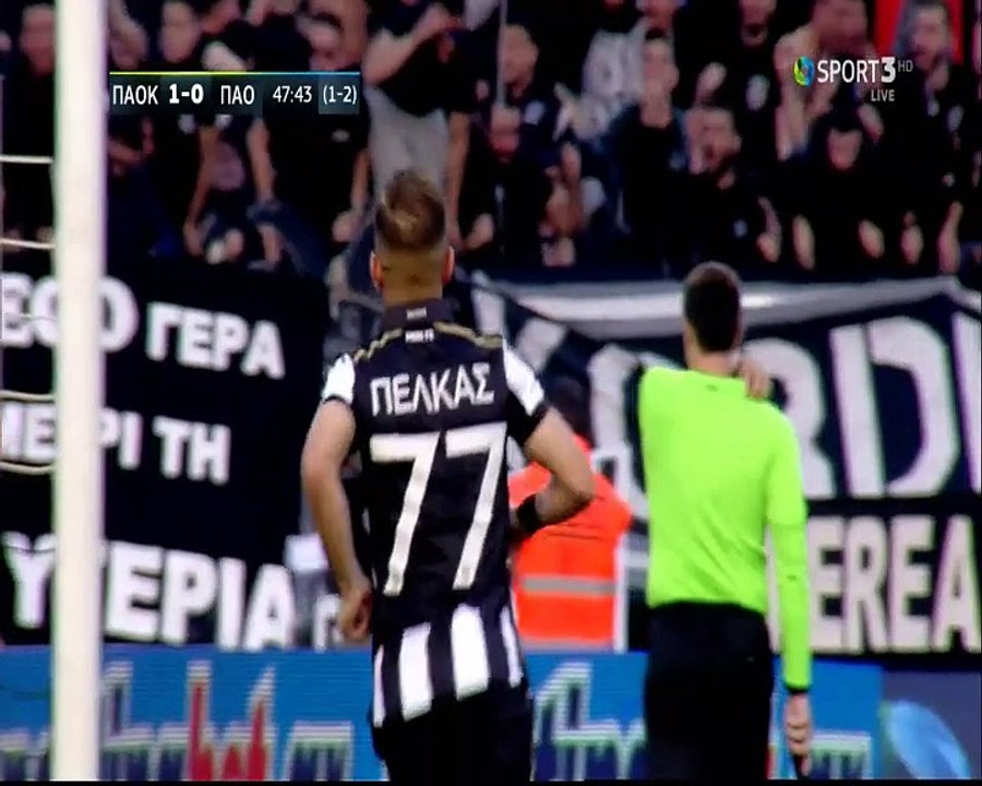 Το 2-0 του ΠΑΟΚ απέναντι στον Παναθηναϊκό