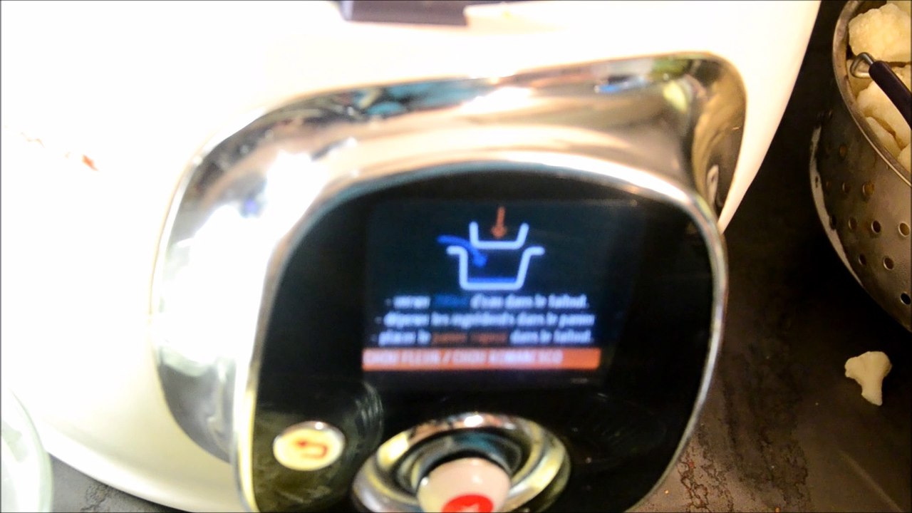 Gratin chou fleur cookeo