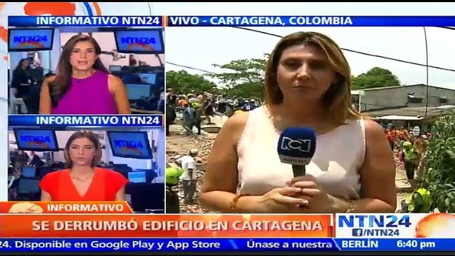 Al menos cuatro personas murieron y ocho resultaron heridas por el derrumbe de un edificio de seis plantas en construcción en Cartagena de Indias. El alcalde de esa ciudad colombiana, Manuel Vicente Duque, informó sobre lo ocurrido.