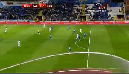 Amir Hadziahmetovic Goal HD - Kasimpasa	0-1	Konyaspor 27.04.2017