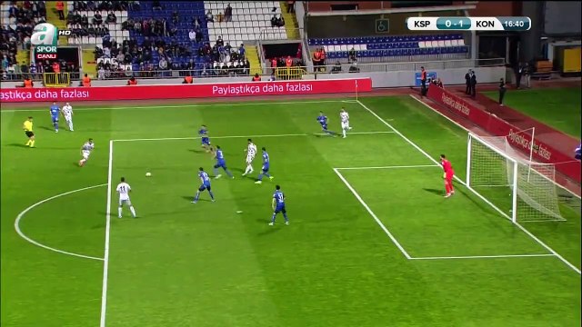 1-0 Amir Hadžiahmetović GoalTurkiye Kupasi Semifinal - 27.04.2017 Konyaspor 1-0 Kasımpaşa SK