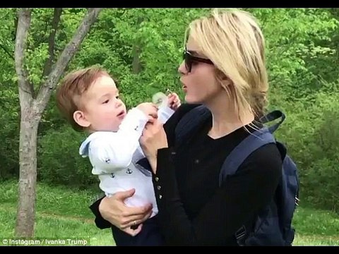 Ivanka Trump enjoys date with baby Theo after Germany trip