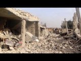 During Regime Ground Offensive, Eastern Damascus Suburbs Targeted by Airstrikes