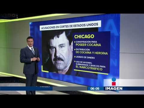 Estos son los cargos que enfrenta El Chapo en EUA