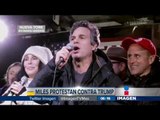 Celebridades convocan a marcha anti Trump