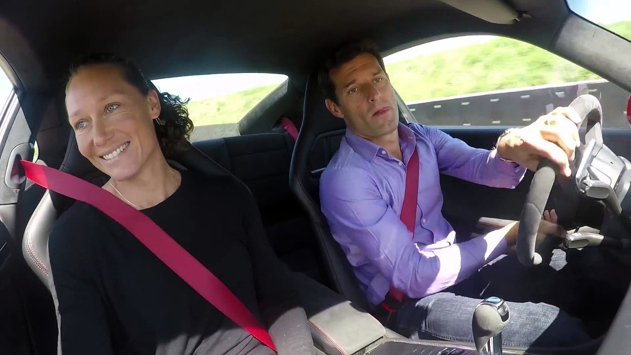 Quick laps with Mark Webber
