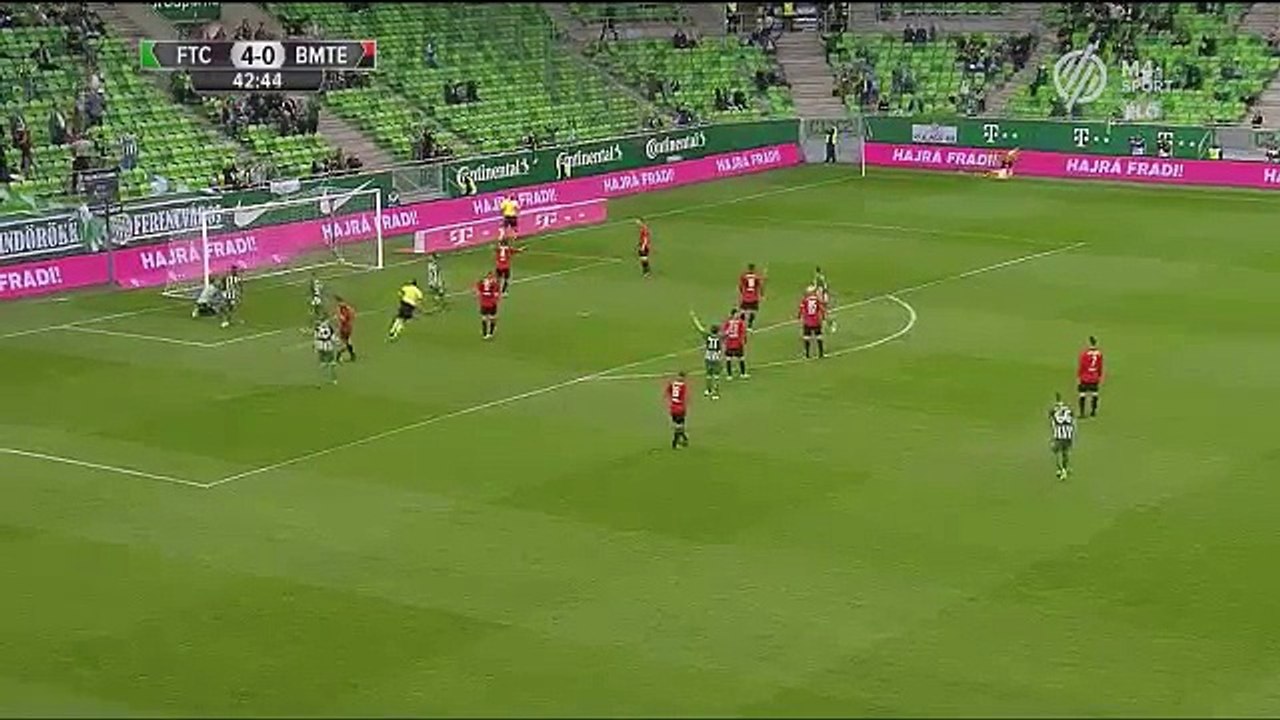 Ferencváros 5:0 Budafoki (Hungarian Cup  26.April 2017)